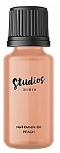 Nail & Cuticle Oil "Peach" - Didier Lab Studios Nail Cuticle Oil Peach — photo N1