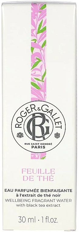 Roger&Gallet Feuille de The Wellbeing Fragrant Water - Fragrant Water — photo N8