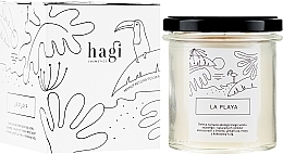 Fragrances, Perfumes, Cosmetics Soy Candle "Beach" - Hagi Soy Candle La Playa