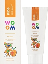 Kids Peach Toothpaste - Woom Kids Peach Toothpaste — photo N2