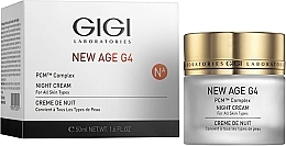 Night Face Cream - GiGi New Age G4 Night For All Skin Types Cream — photo N1
