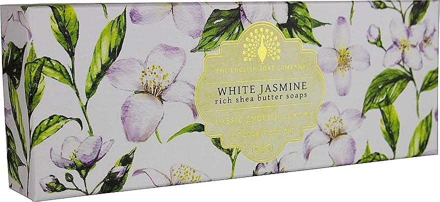 White Jasmine Soap - The English Soap Company White Jasmine Hand Soap — photo N9