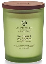 Scented Candle 'Awaken & Invigorate' - Chesapeake Bay Candle — photo N4