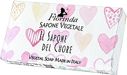 Fragrances, Perfumes, Cosmetics Natural Soap, heart mix - Florinda Vegetal Soap