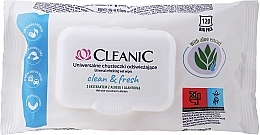 Universal Wet Wipes, 120 pcs - Cleanic Clean&Fresh — photo N1
