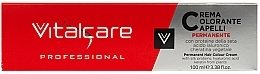 Fragrances, Perfumes, Cosmetics Permanent Hair Color - Vitalcare Permanent Hair Colour Cream With Silk Proteins