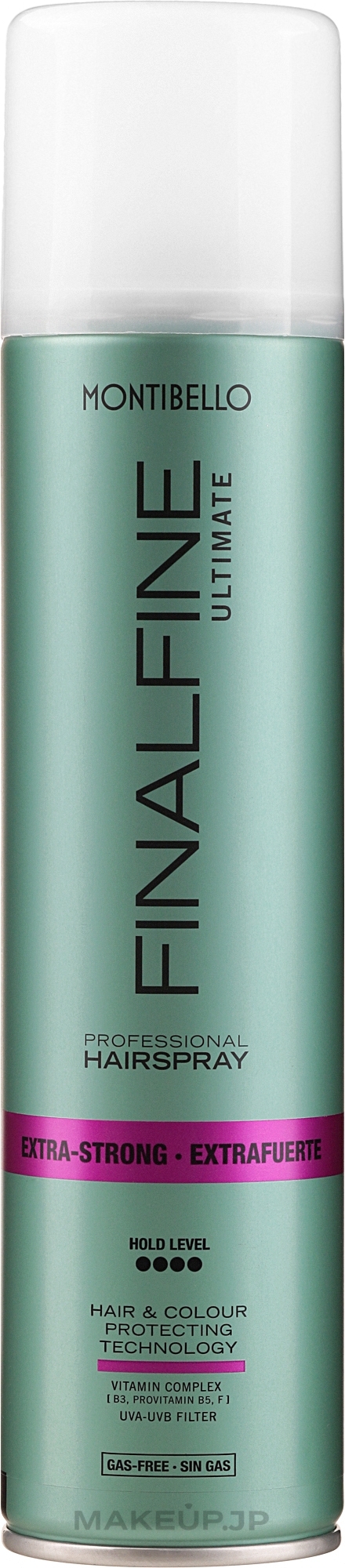 Gas-free Setting Spray - Montibello Finalfine Ultimate Extra-Strong Hairspray — photo 400 ml