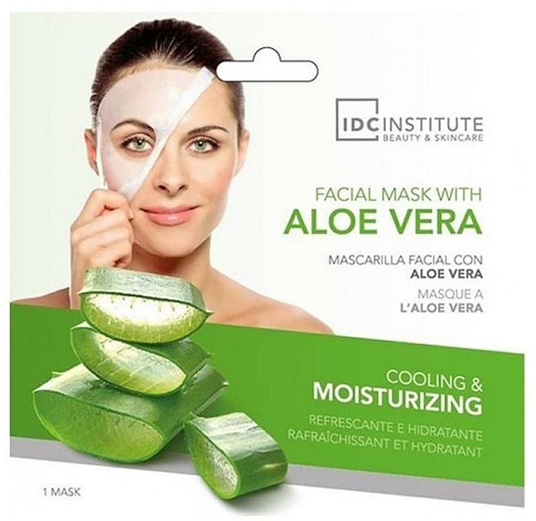 Aloe Vera Face Mask - IDC Institute Face Mask — photo N1