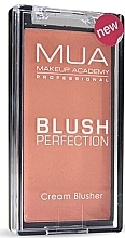 Fragrances, Perfumes, Cosmetics Cream Blush - MUA Cream Blusher Perfection