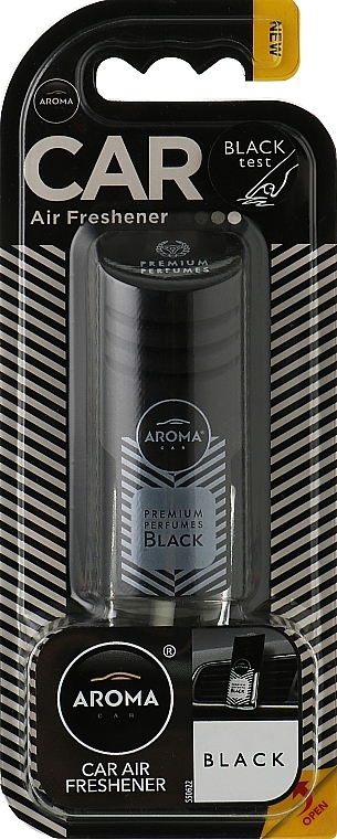 Liquid Car Perfume "Black" - Aroma Car Prestige Vent — photo N2