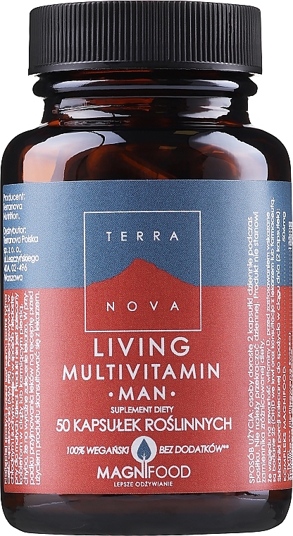 Dietary Supplement - Terranova Living Multivitamin Man — photo N1