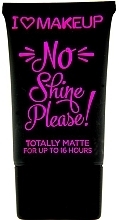 Fragrances, Perfumes, Cosmetics Foundation - Makeup Revolution No Shine Please Foundation