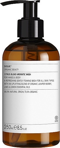 Citrus Blend Liquid Hand & Body Soap - Evolve Beauty Citrus Blend Aromatic Wash — photo N2