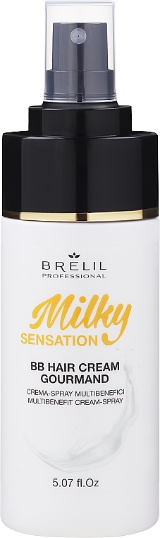Hair Cream Spray - Brelil Milky Sensation BB Hair Cream Gourmand — photo N4