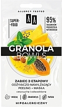 Fragrances, Perfumes, Cosmetics Peeling-Mask for Dry & Dehydrated Skin - AA Granola Bowls Peeling Mask