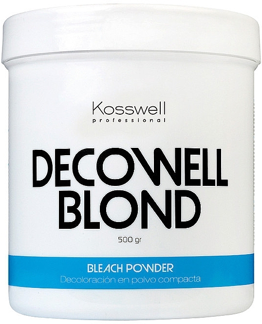 Whitening Powder, Sky Blue - Kosswell Professional Decowell Blond — photo N13
