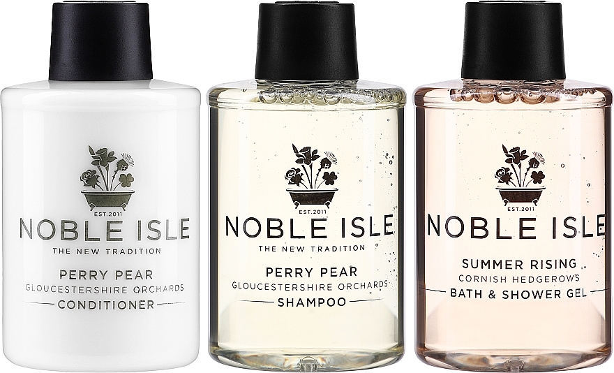 Noble Isle Travel Trio Gift Set - Set (sh/75ml + cond/75ml + sh/gel/75ml)  — photo N2