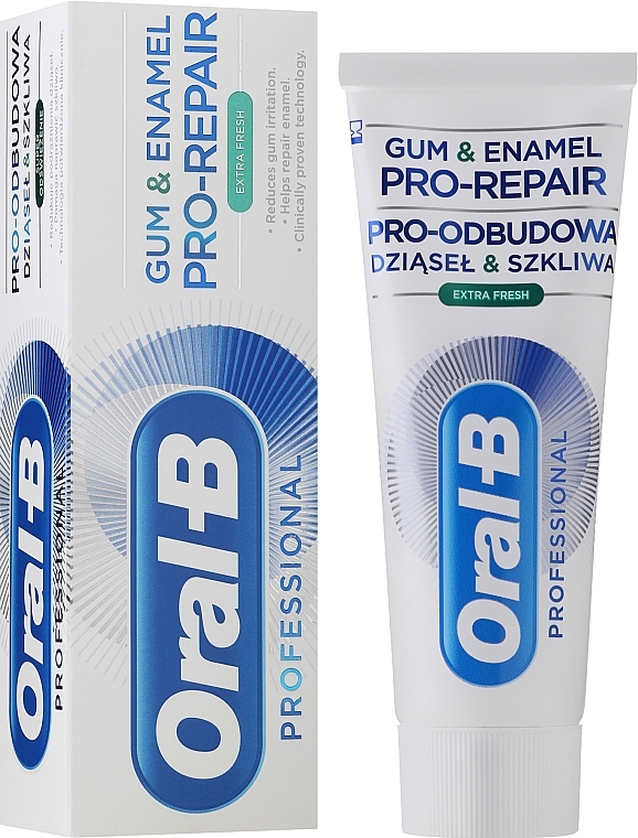 Toothpaste - Oral-B Professional Gum & Enamel Pro-Repair Extra Fresh — photo N12