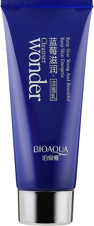 Blueberry Face Cleansing Foam - Bioaqua Wonder Cleanser — photo N11