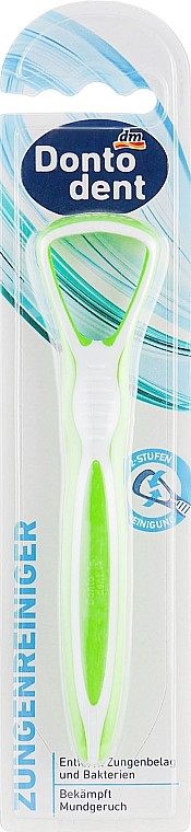 Tongue Cleaner, light green - Dontodent — photo N1