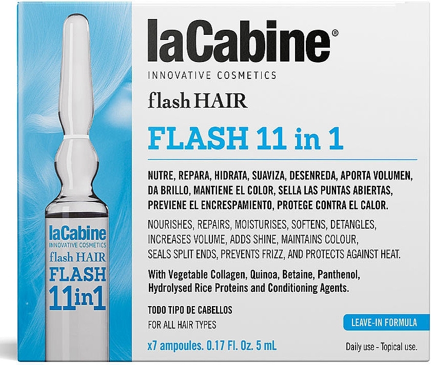 Hair Ampoule - La Cabine Flash Hair 11 in 1 — photo N6