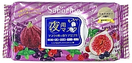 Fragrances, Perfumes, Cosmetics Moisturizing Night Sheet Mask - BCL Saborino Night Beauty Face Mask Moisture Rich