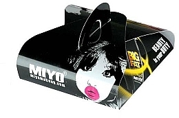 Fragrances, Perfumes, Cosmetics Set - Miyo Beauty Is Your Duty (eyeliner/4ml + mascara/10ml + lip/gloss/10ml + polish/7ml + polish/7ml)