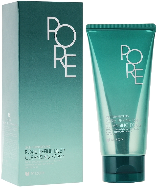 Pore Cleansing Foam - Mizon Pore Refine Deep Cleansing Foam — photo N1