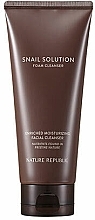 Fragrances, Perfumes, Cosmetics Face Foam Cleanser - Nature Republic Snail Solution Foam Cleanser