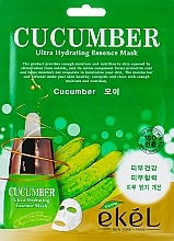 Cucumber Sheet Mask - Ekel Cucumber Ultra Hydrating Essence Mask — photo N1