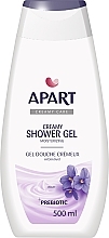 Fragrances, Perfumes, Cosmetics Violet Shower Cream Gel - Apart Prebiotic Creamy Violet Shower Gel