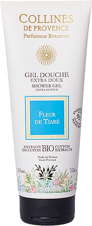 Tiare Flower Shower Gel - Collines de Provence Shower Gel — photo N1