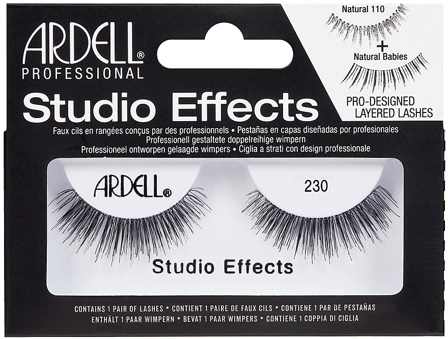 False Lashes - Ardell Studio Effects 230 — photo N1