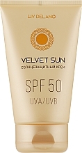 Fragrances, Perfumes, Cosmetics Sunscreen with Coconut Oil SPF 50 - Liv Delano Velvet Sun