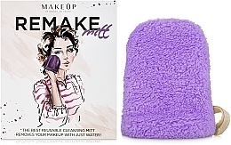 ReMake Makeup Remover Mitt, lilac - MAKEUP — photo N1