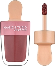 Fragrances, Perfumes, Cosmetics Lip Gloss with an Applicator "Icecream", Brown - Martinelia