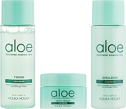 Set - Holika Holika Aloe (toner/50ml + emulsion/50ml + cr/20ml) — photo N2