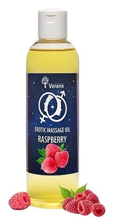 Raspberry Erotic Massage Oil - Verana Erotic Massage Oil Raspberry — photo N1