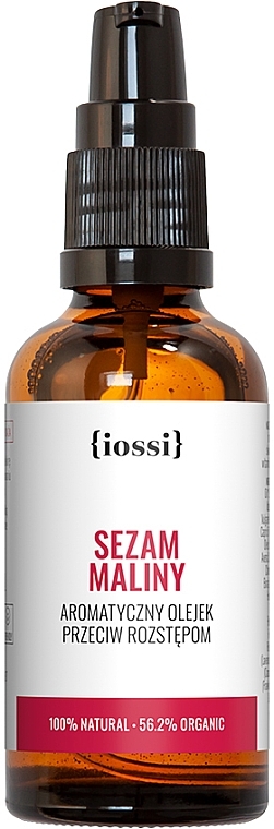 Body Oil "Sesame & Raspberry" - Iossi — photo N1