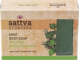 Soap - Sattva Hand Made Soap Mint — photo N1