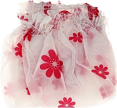 Fragrances, Perfumes, Cosmetics Shower Cap, 9298, white-pink - Donegal