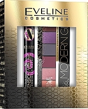 Fragrances, Perfumes, Cosmetics Set - Eveline Cosmetics (masc/10ml + eye/pal/9.6g)