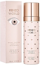 Fragrances, Perfumes, Cosmetics Kenzo World Fresh Mist For Body & Clothes - Scented Body Mist