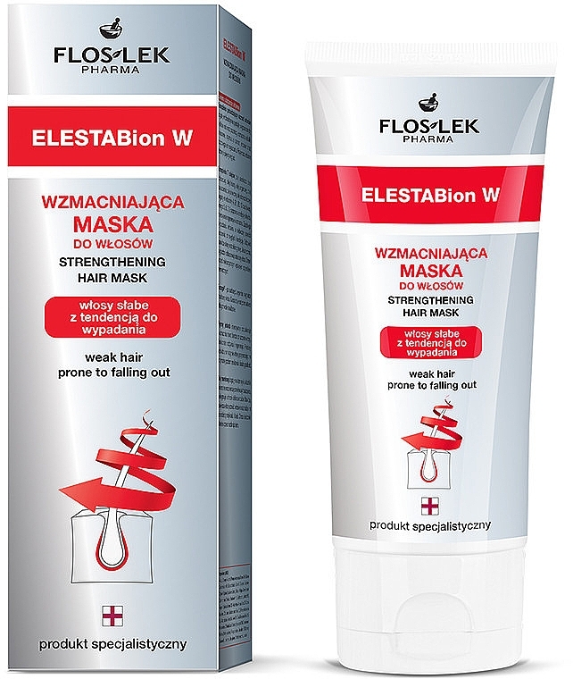 Strengthening Hair Mask - Floslek ELESTABion W Strengthening Hair Mask — photo N1