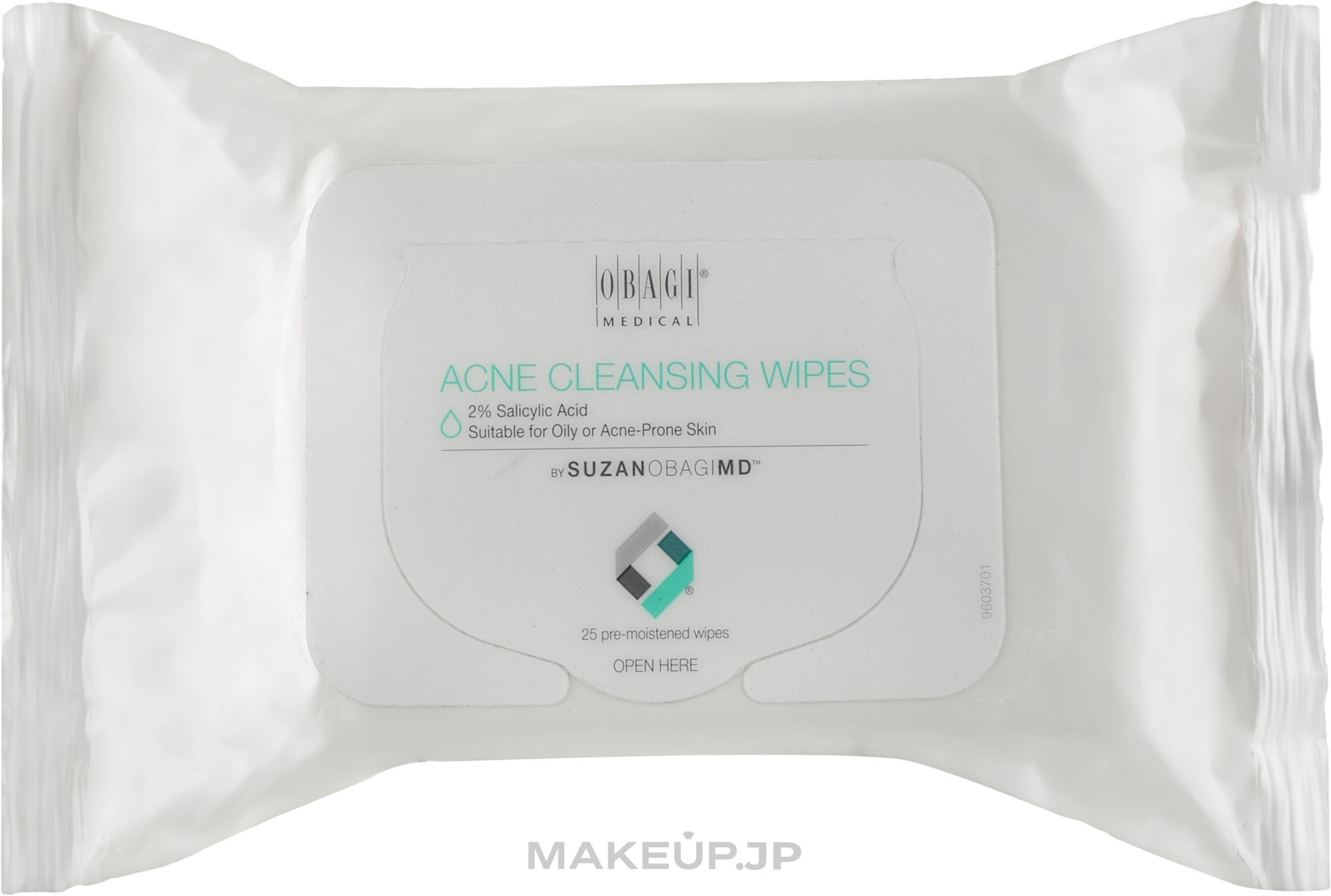 Face Cleansing Wipes - Obagi Medical Suzanogimd Acne Cleansing Wipes — photo 25 szt.