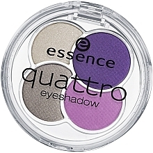 Fragrances, Perfumes, Cosmetics Eyeshadow - Essence Quattro Eyeshadow