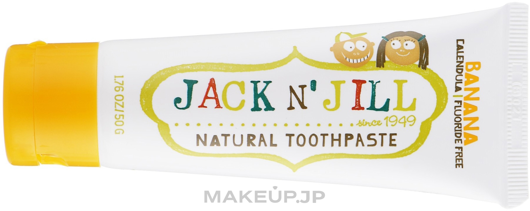 Kids Toothpaste with Calendula, Banana Flavor - Jack N' Jill — photo 50 g