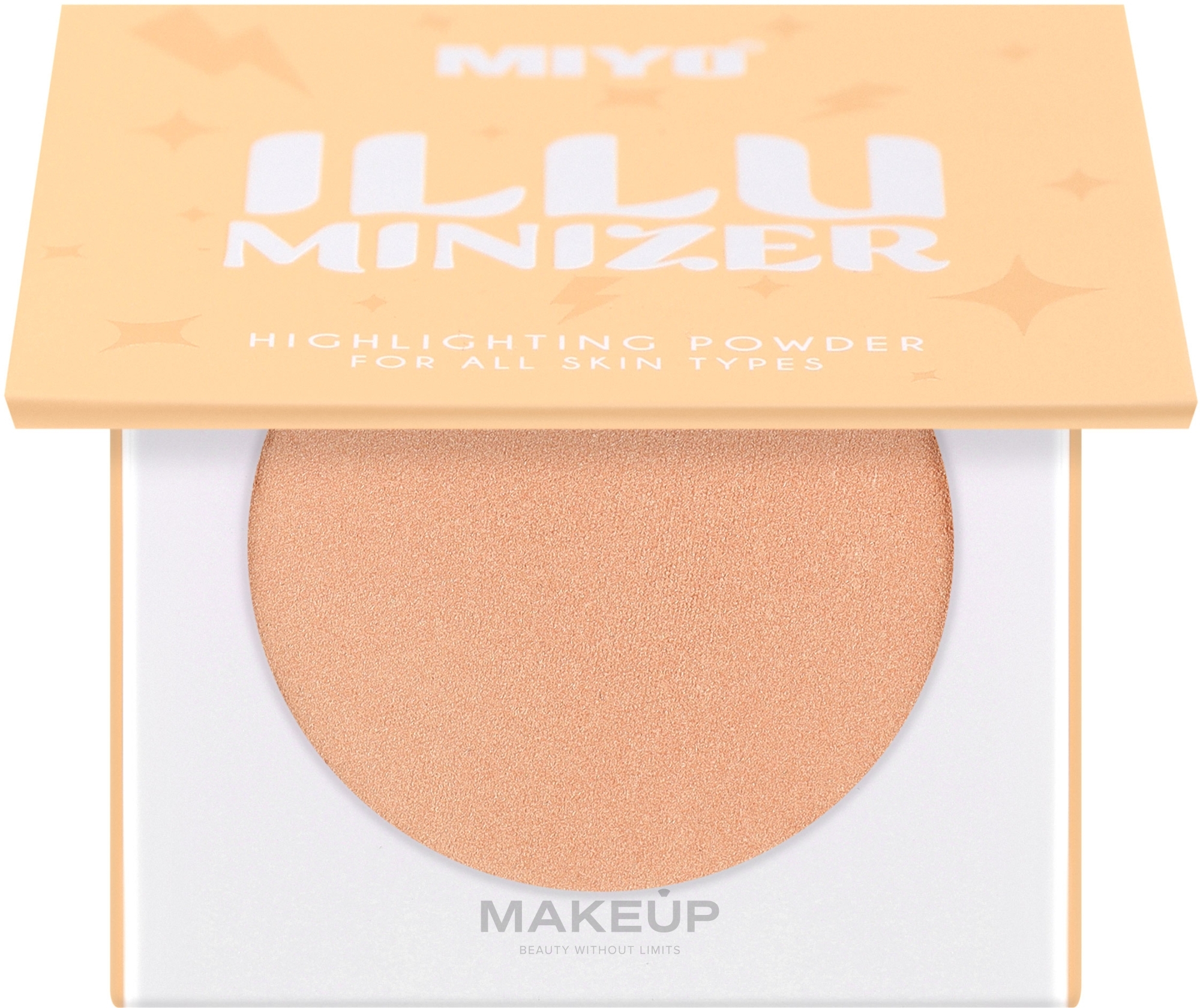 Face & Body Highlighting Powder - Miyo Illuminizer Highlighting Powder — photo 02 - Stilo Light