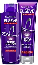 Toning Shampoo for Blonde, Highlighted and Silver Hair - L'Oreal Paris Elseve Purple — photo N13