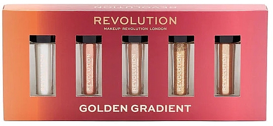 Pigment Set - Makeup Revolution Pigment Collection Golden Sky — photo N10